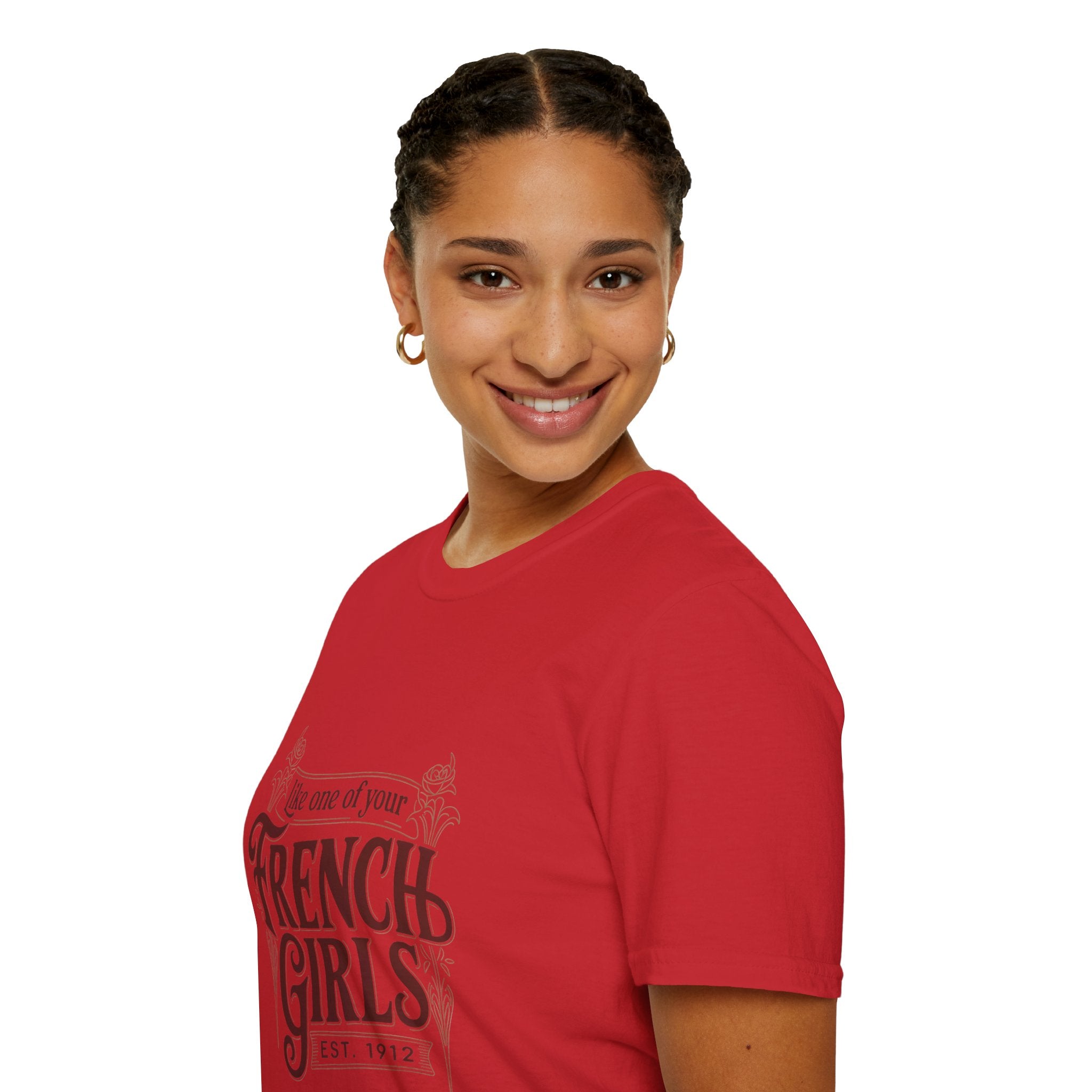 French Girls T-Shirt — "Like One of Your French Girls" Vintage Script Tee