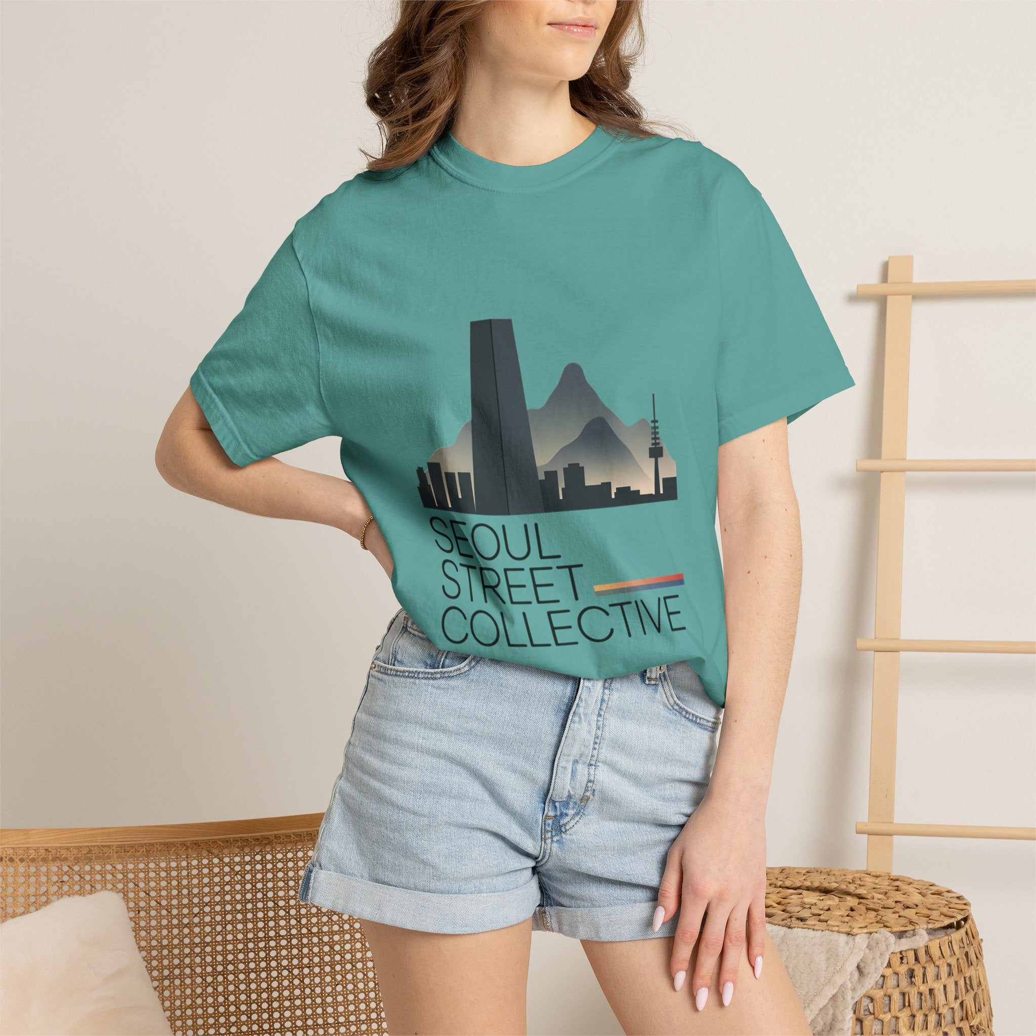 Seoul Street Collective T-Shirt — City Skyline Graphic Tee