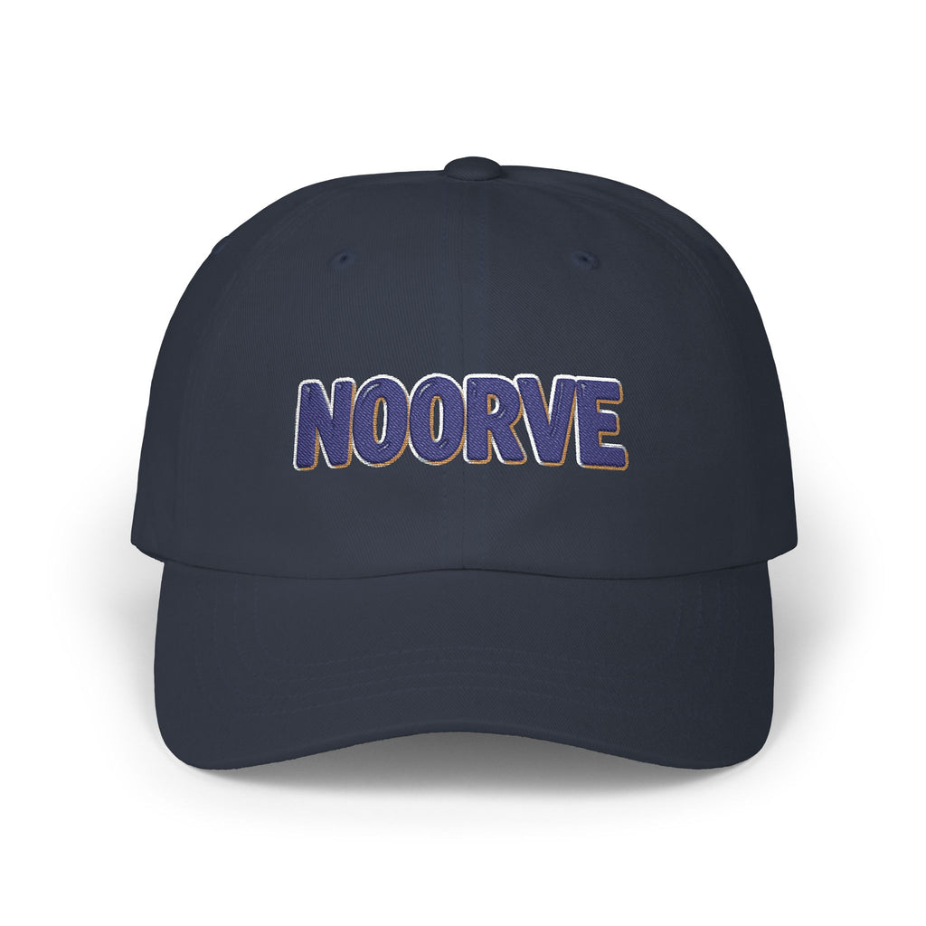 Dad Cap — Embroidered NOORVE White Classic Baseball Hat | Noorve | Hats