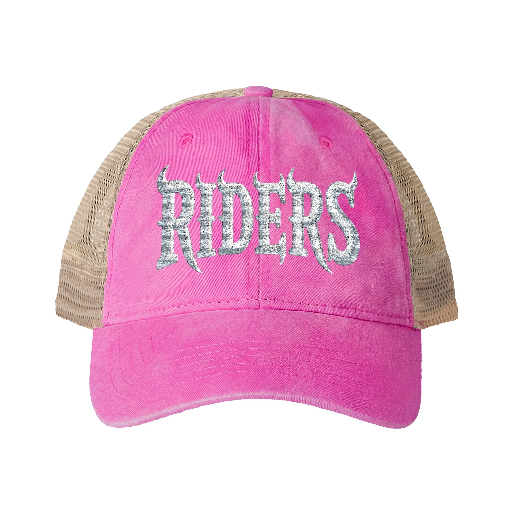 Washed Mesh-Back Cap — Pattern Mix Edition