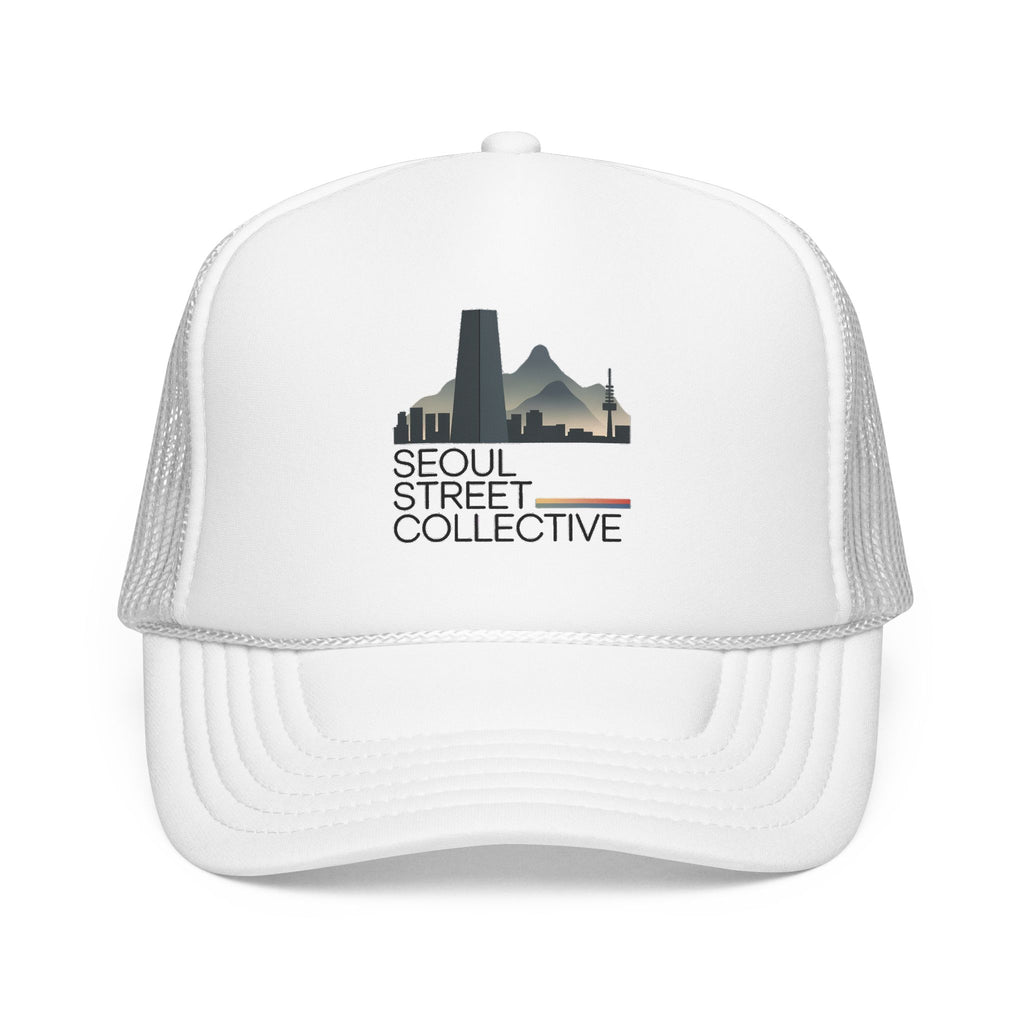 Trucker Hat — Salt Lake City Skyline Vintage Graphic | Noorve | Hats
