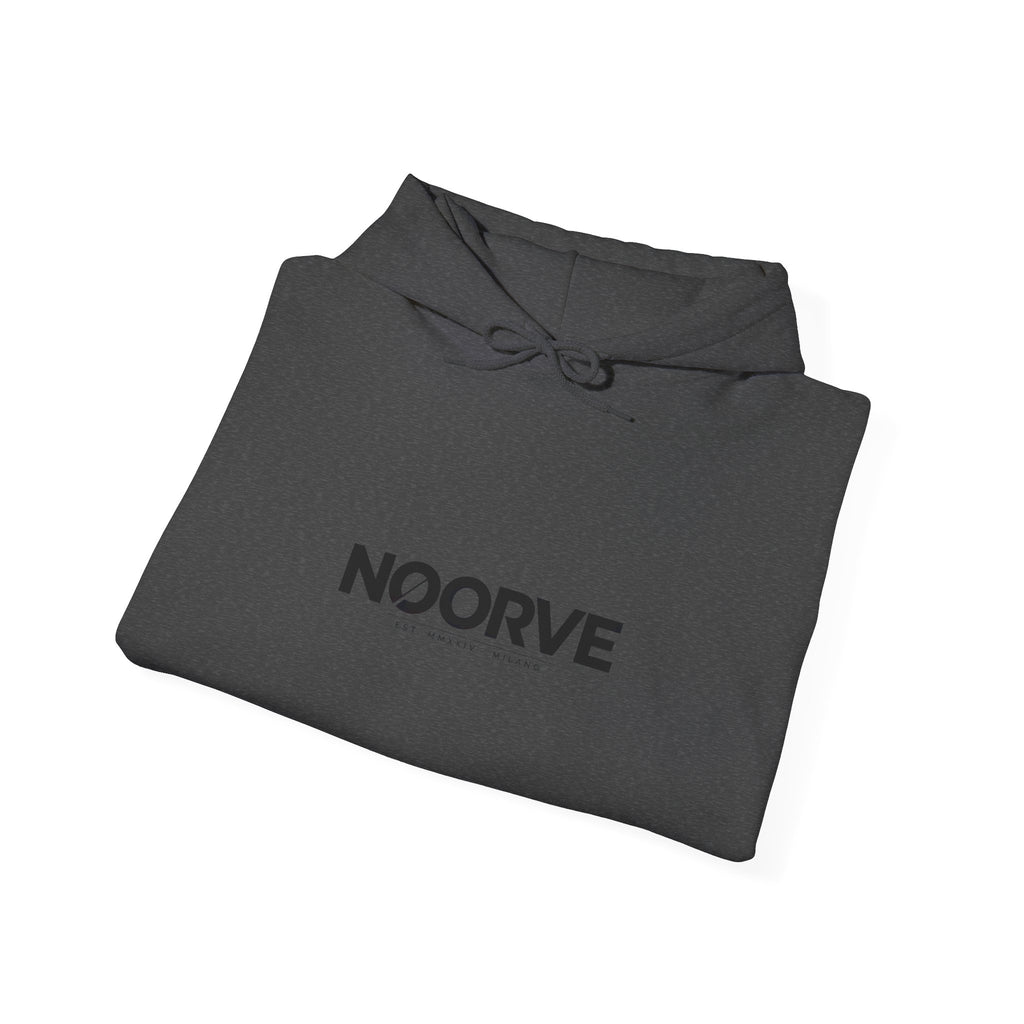 Noorve 'ISHQ' Script Hoodie — Floral Arabic Love Graphic Pullover