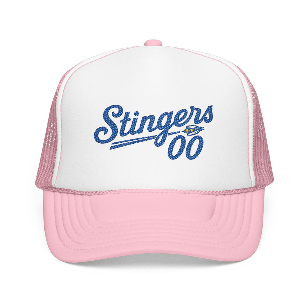 Stingers '00 Trucker Hat — Vintage Script Foam Mesh Cap | Noorve | Hats