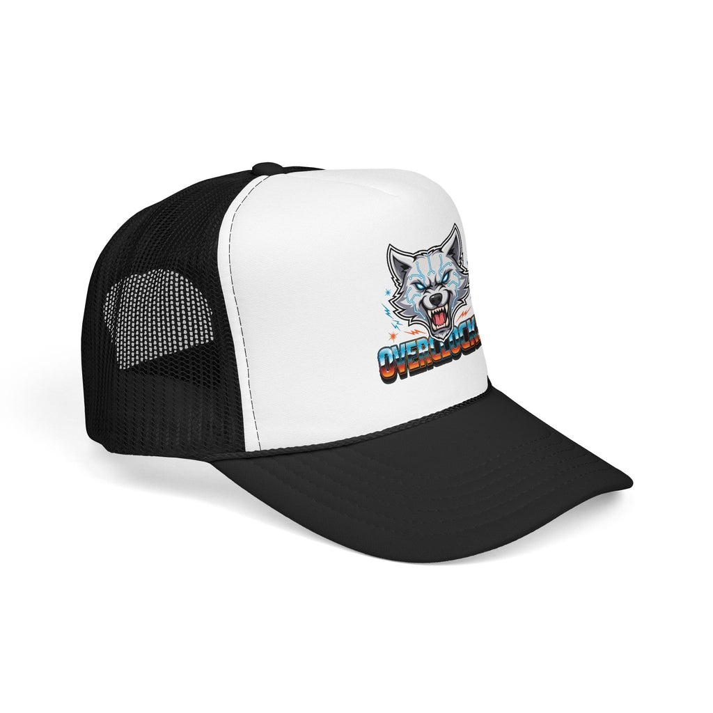 Wolf Trucker Hat — Fierce Arctic Wolf Foam Trucker Cap