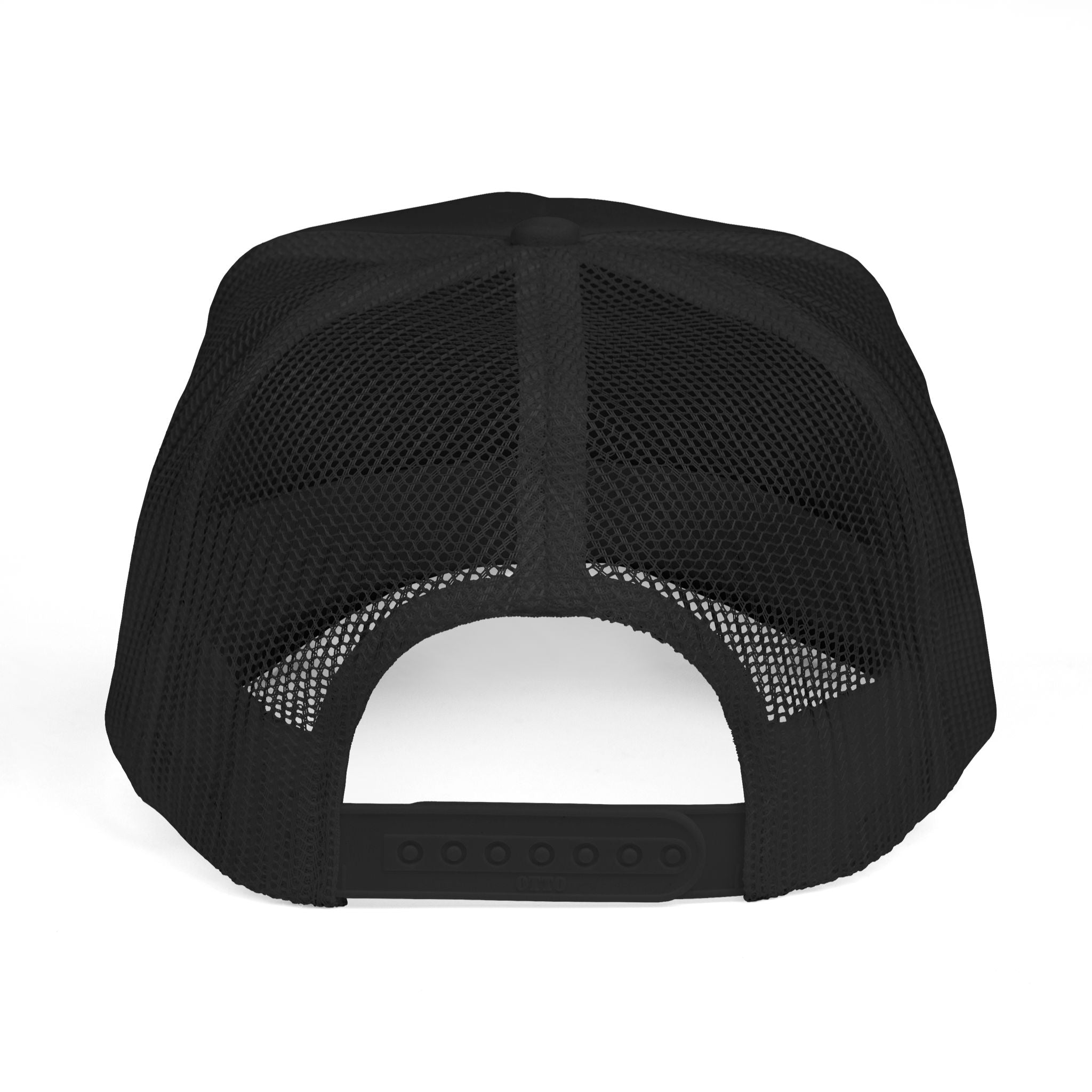 Off Grid Patch Trucker Hat — Military Green Adventure Cap