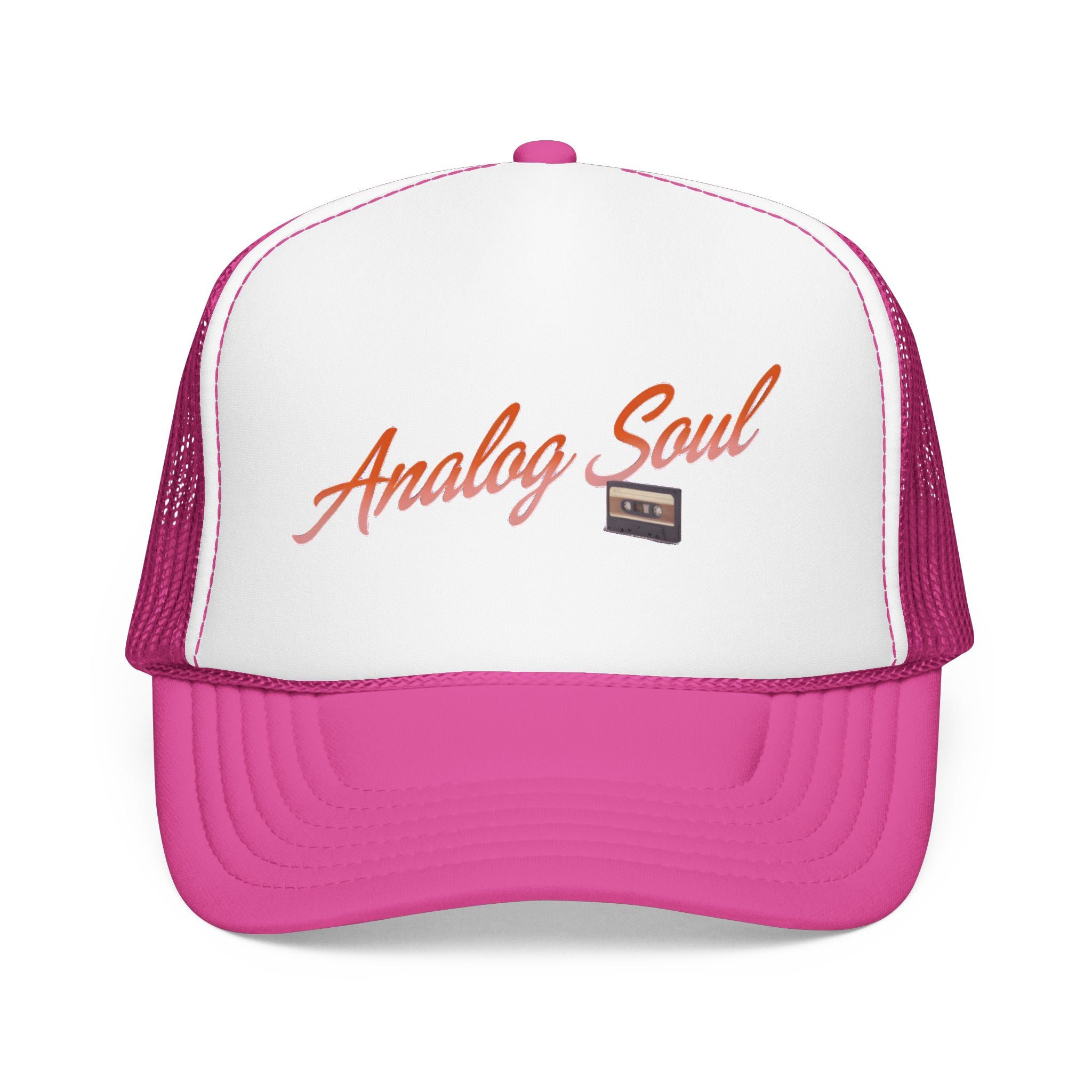 Analog Soul Trucker Hat — Retro Cassette Foam Trucker Cap | Noorve | Hats
