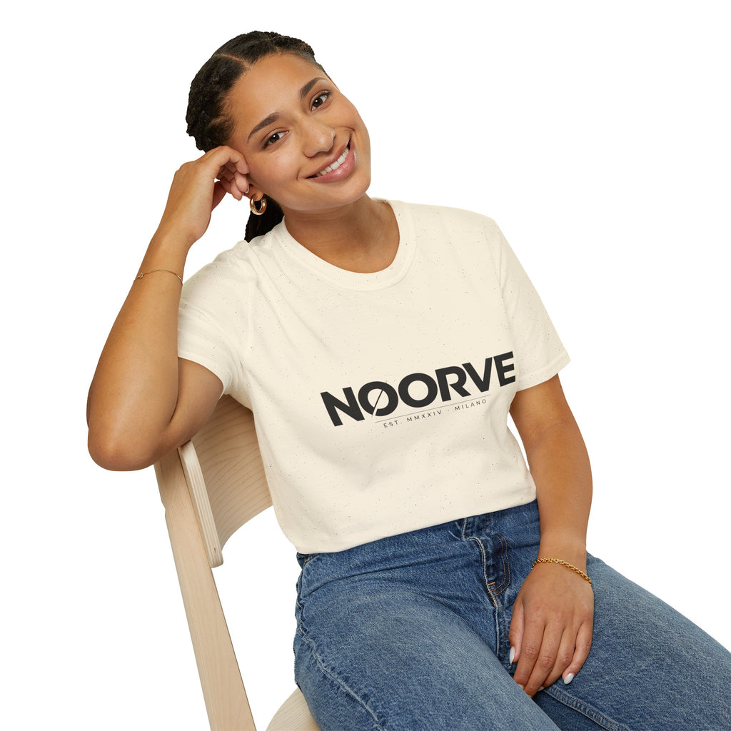 NOORVE Logo T-Shirt — Minimalist Milano Graphic Tee