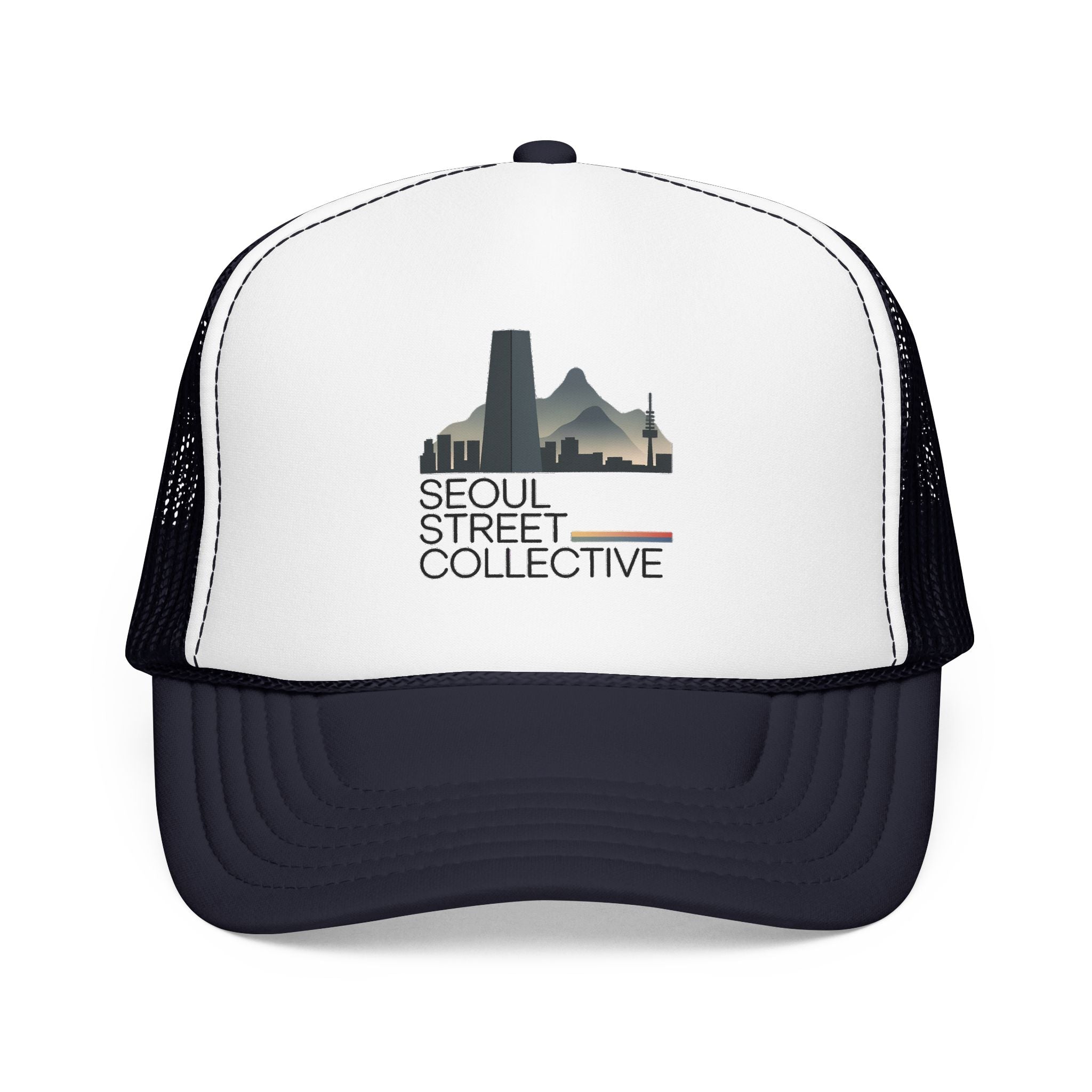Trucker Hat — Salt Lake City Skyline Vintage Graphic | Noorve | Hats