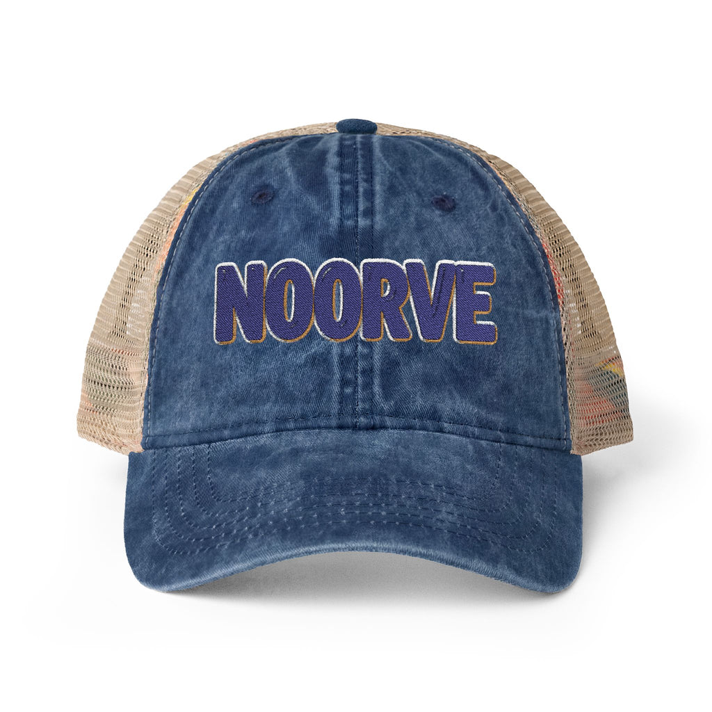 Washed Mesh-Back Cap — Summer Signature Edition | Noorve | Hats