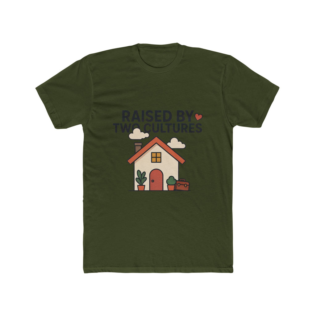 Raised by Two Cultures T-Shirt — My Accent Is The Proof Multicultural Pride Tee | Noorve | T-Shirt