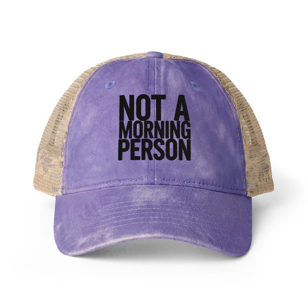 Chocolate Safari Washed Mesh-Back Cap
