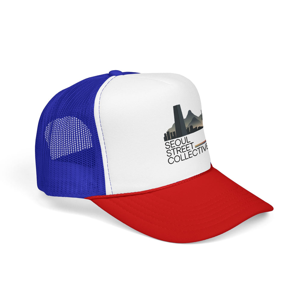 Trucker Hat — Salt Lake City Skyline Vintage Graphic