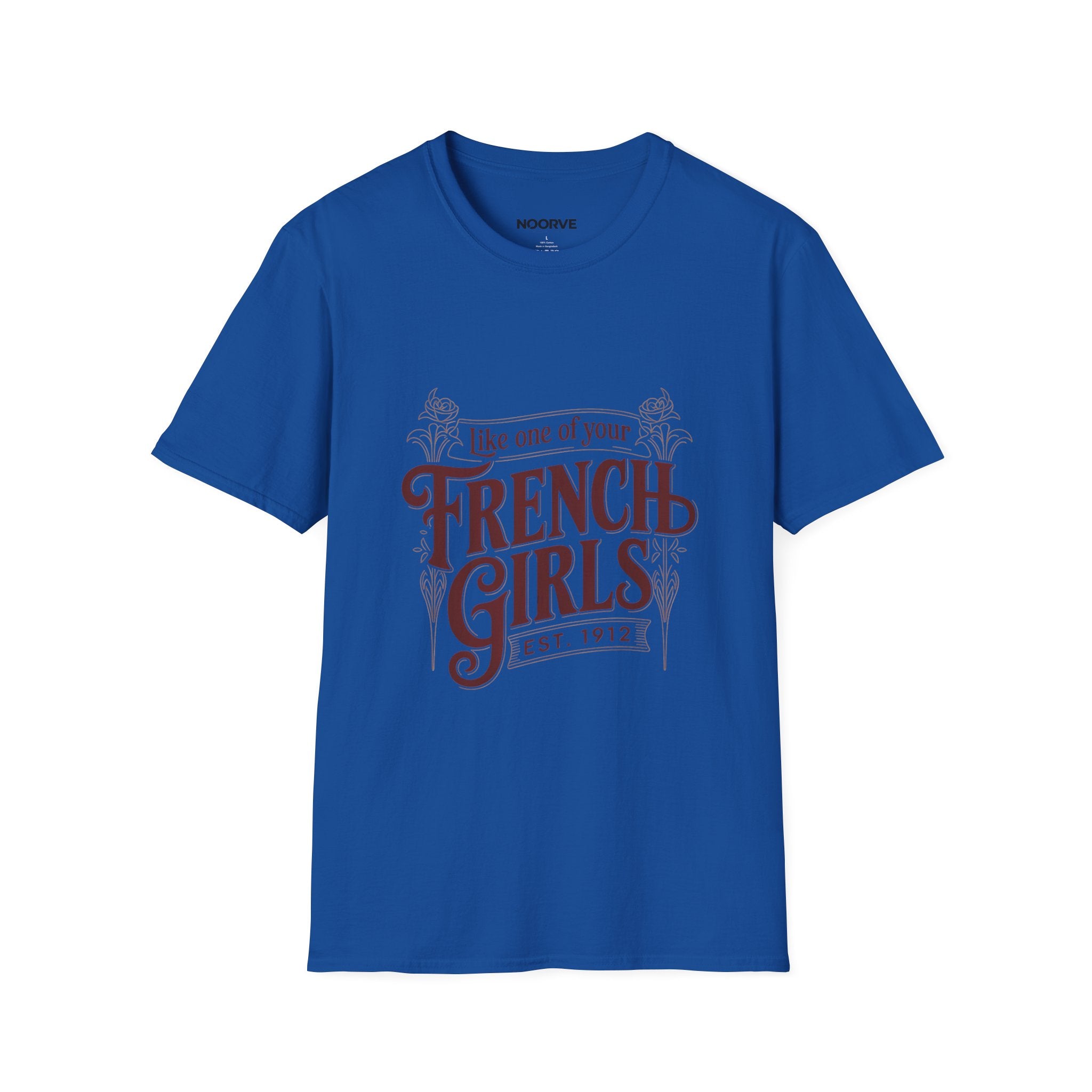 French Girls T-Shirt — "Like One of Your French Girls" Vintage Script Tee