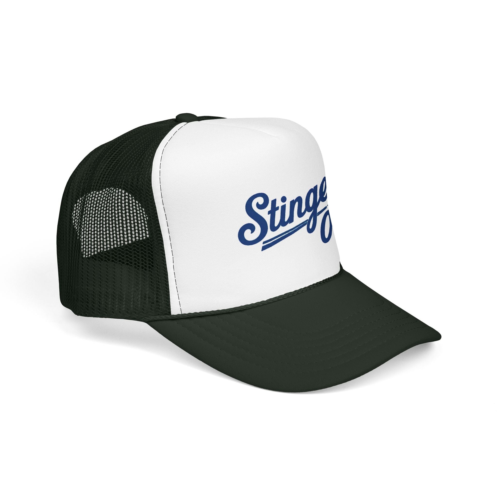 Stingers 00 Foam Trucker Hat — Retro Sports Mesh Cap