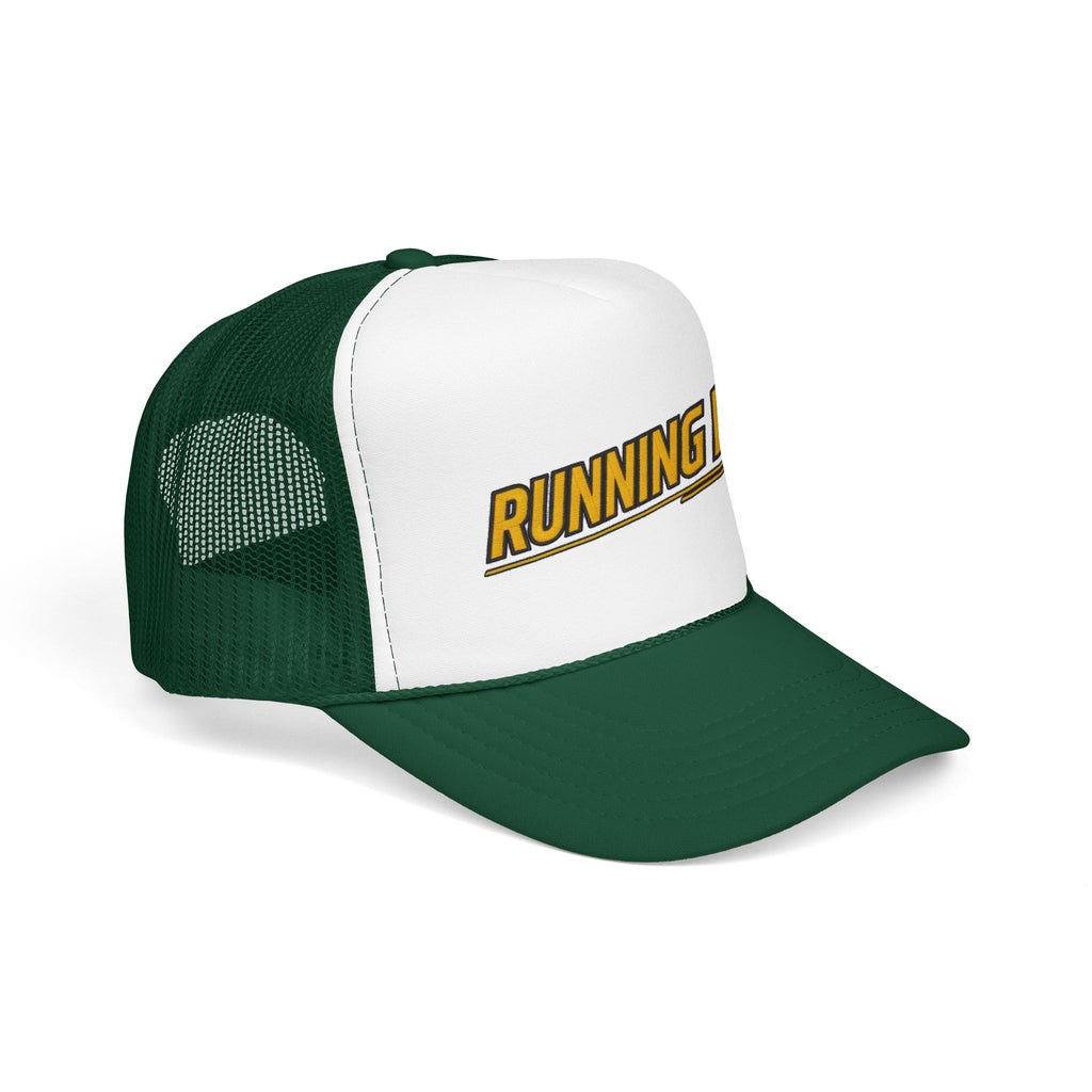 Running Late Trucker Hat — Vintage Mesh Edition