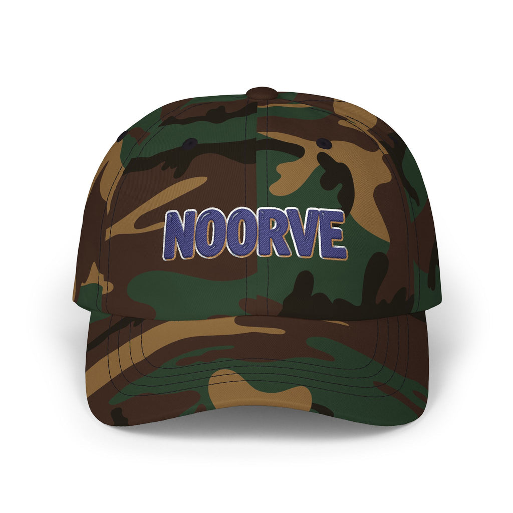 Dad Cap — Embroidered NOORVE White Classic Baseball Hat | Noorve | Hats