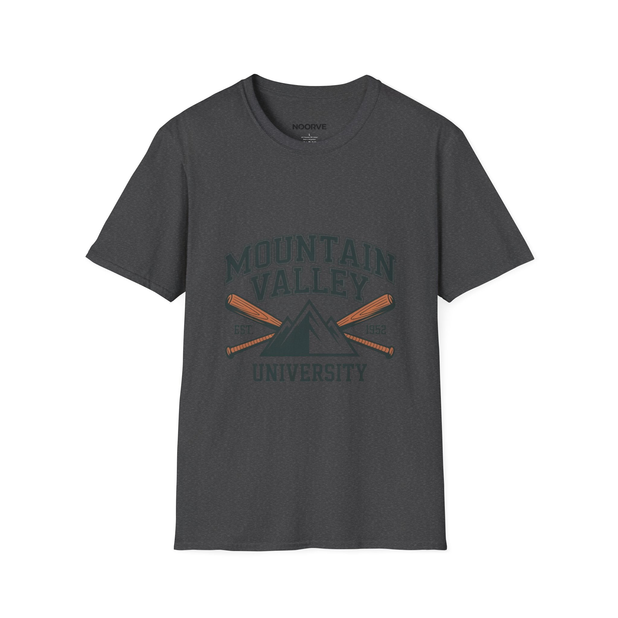 Mountain Valley University T‑Shirt — Vintage Collegiate Outdoor Tee