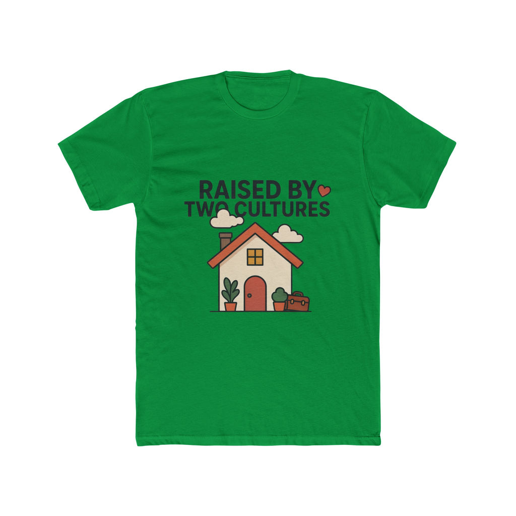 Raised by Two Cultures T-Shirt — My Accent Is The Proof Multicultural Pride Tee | Noorve | T-Shirt