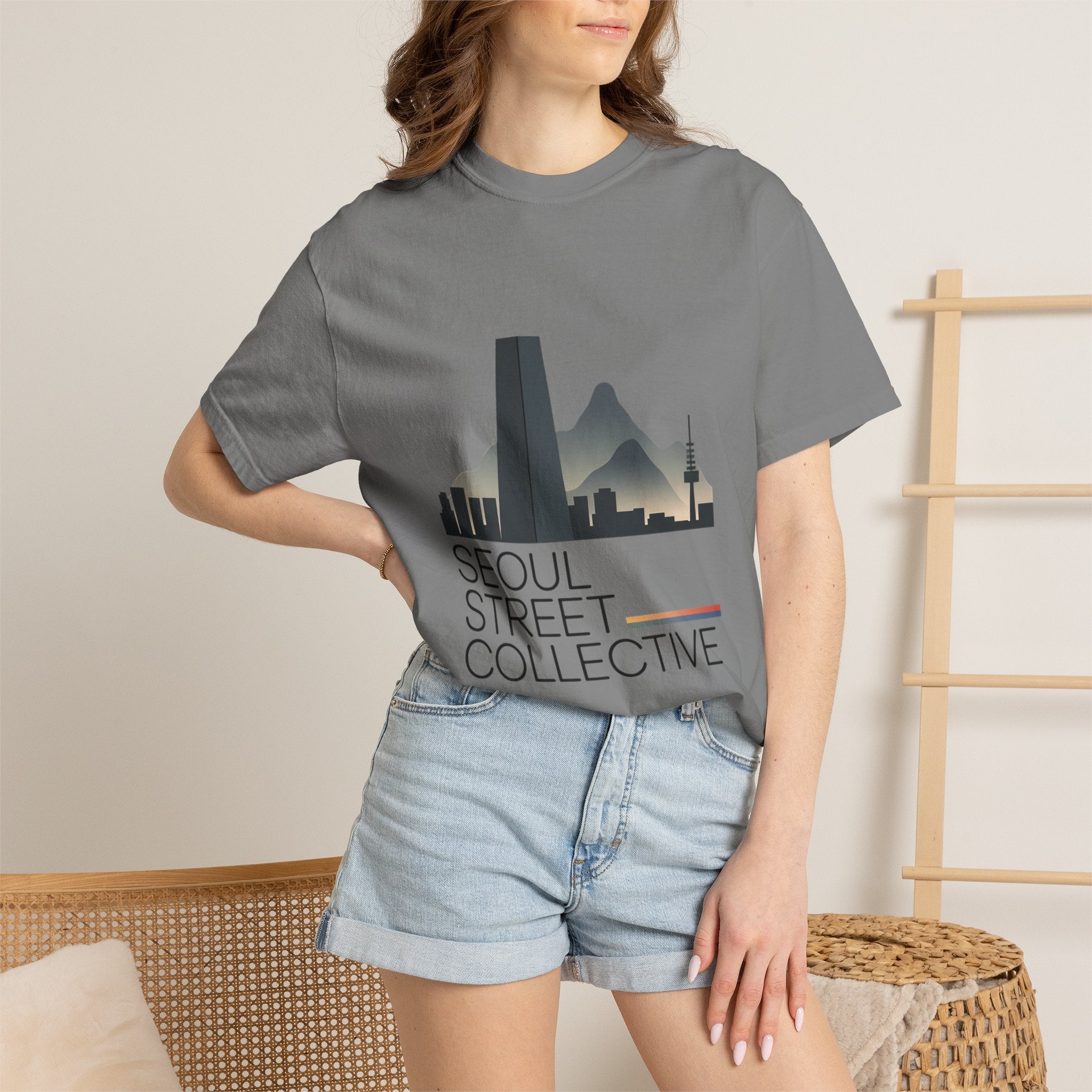 Seoul Street Collective T-Shirt — City Skyline Graphic Tee
