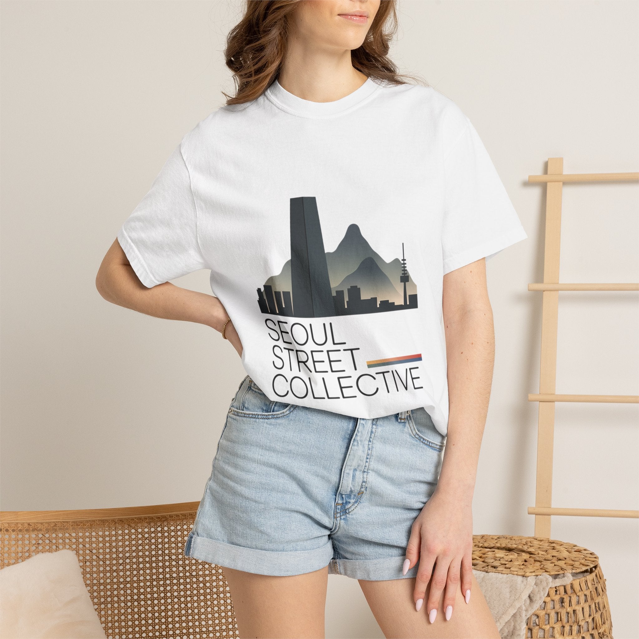 Seoul Street Collective T-Shirt — City Skyline Graphic Tee