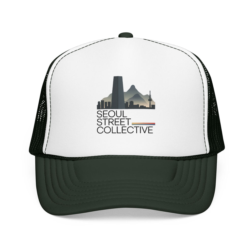 Trucker Hat — Salt Lake City Skyline Vintage Graphic | Noorve | Hats