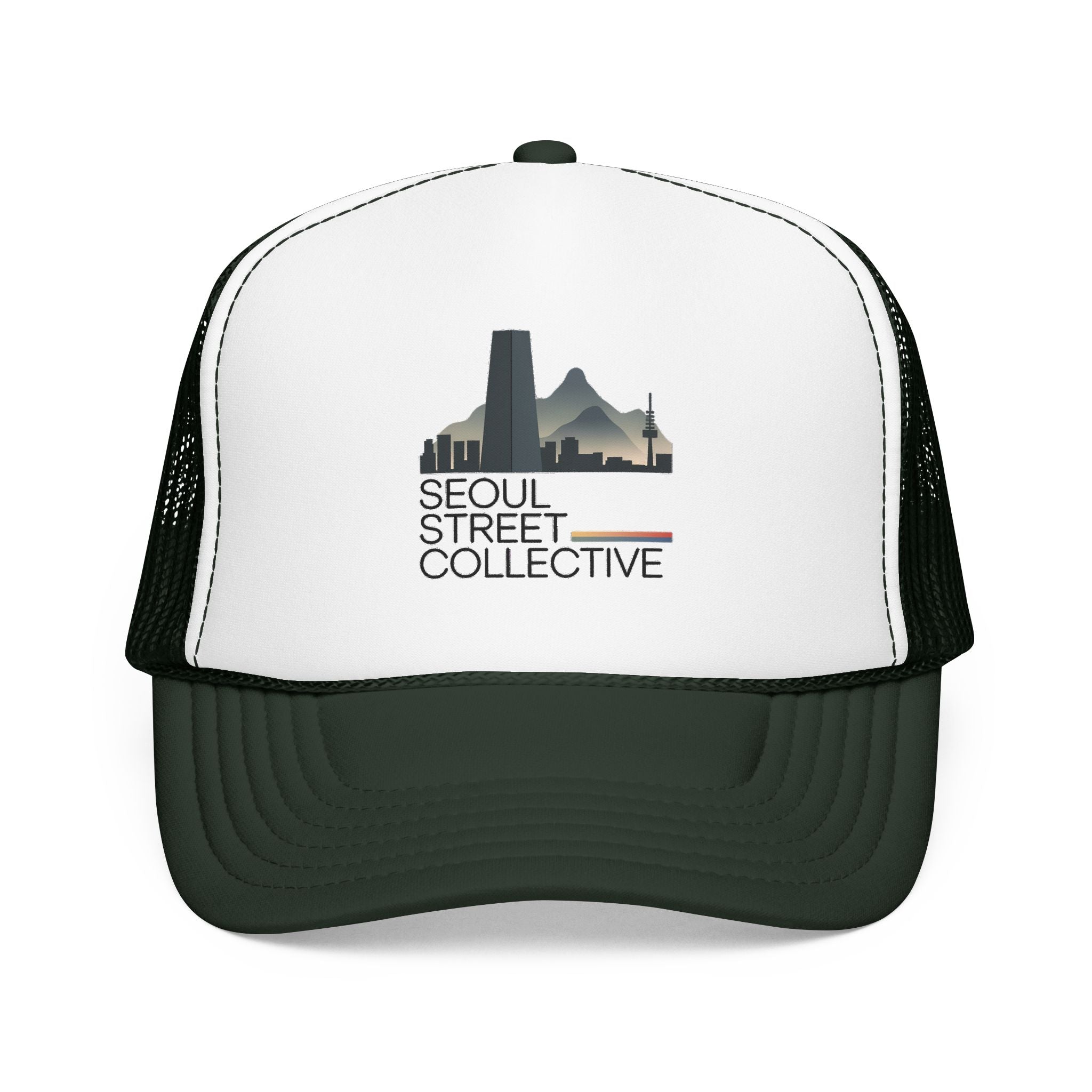 Trucker Hat — Salt Lake City Skyline Vintage Graphic | Noorve | Hats