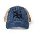 Chocolate Safari Washed Mesh-Back Cap | Noorve | Hats