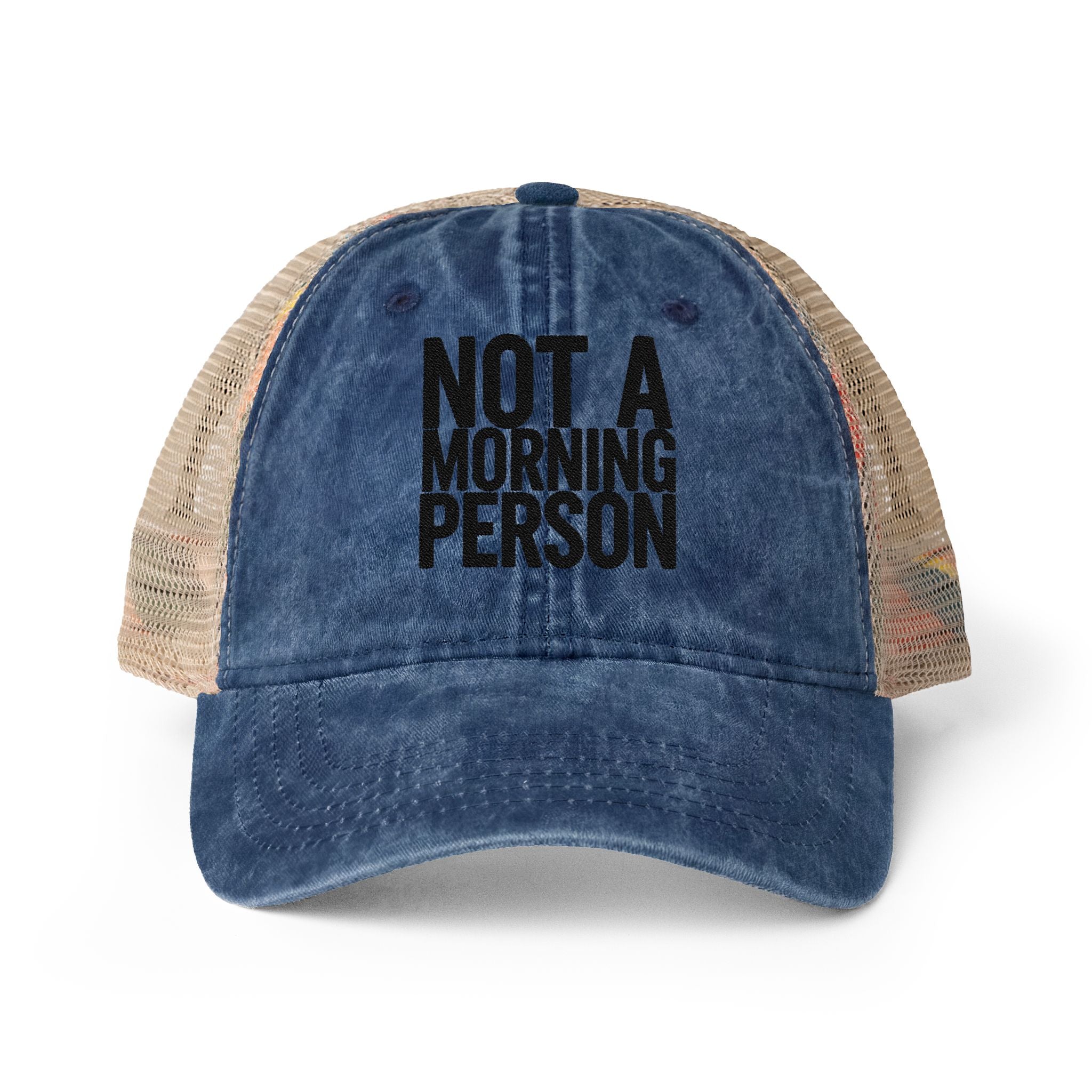 Chocolate Safari Washed Mesh-Back Cap | Noorve | Hats