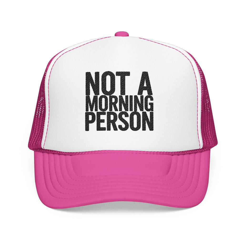 Trucker Hat — NOLA Music Person Glitter Text Foam Mesh Cap | Noorve | Hats