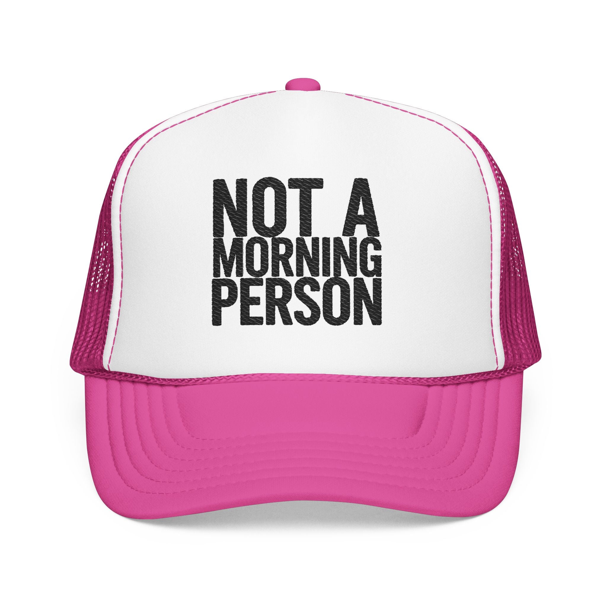Trucker Hat — NOLA Music Person Glitter Text Foam Mesh Cap | Noorve | Hats