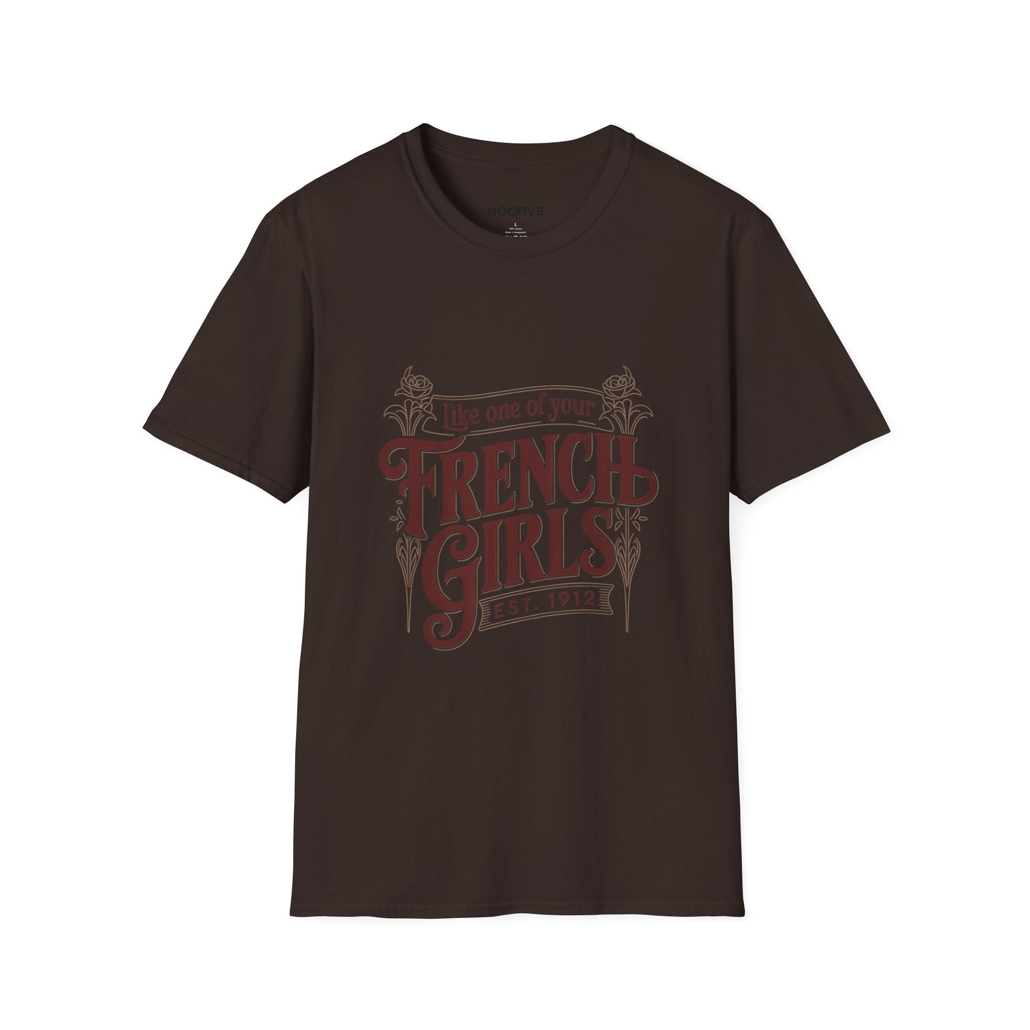 French Girls T-Shirt — "Like One of Your French Girls" Vintage Script Tee