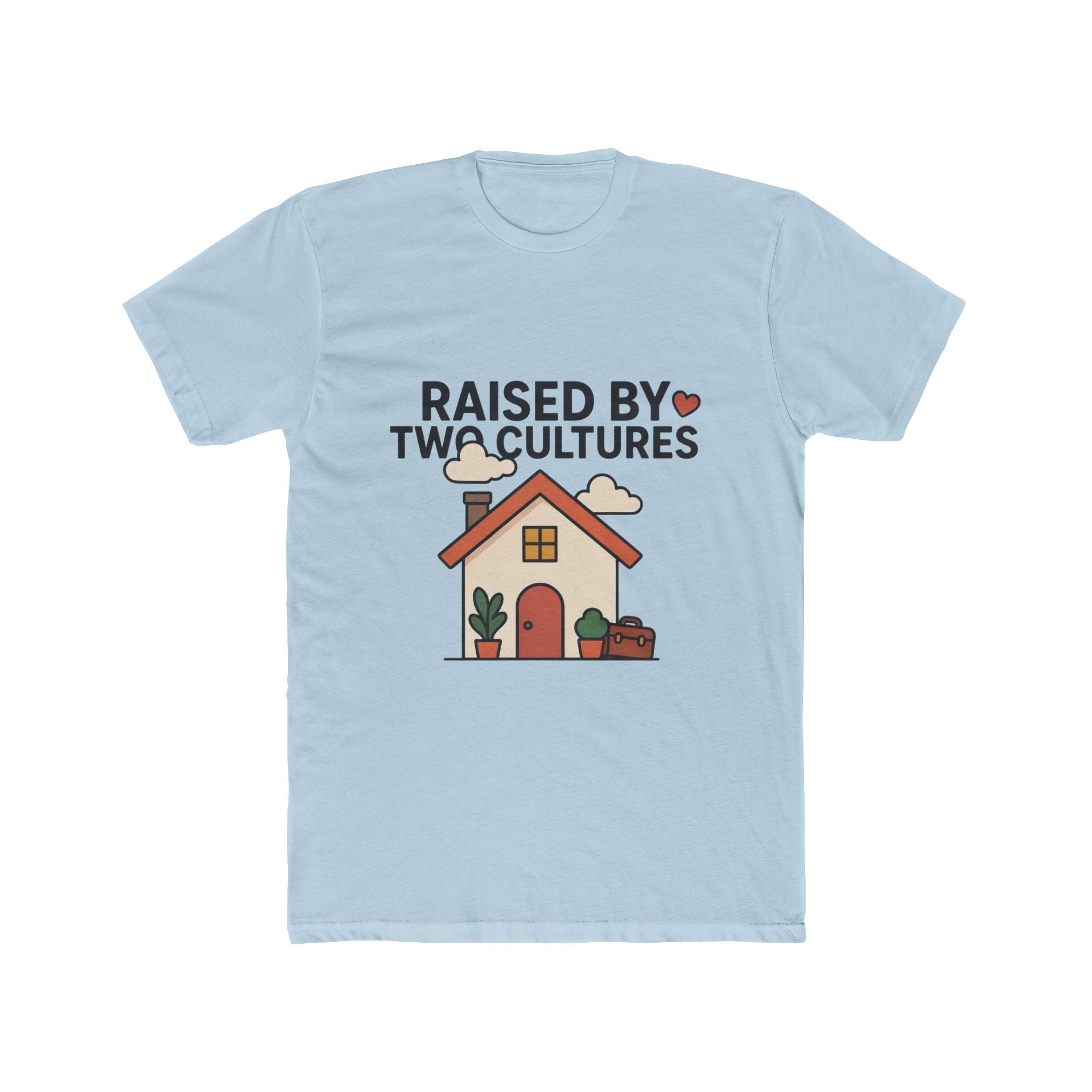 Raised by Two Cultures T-Shirt — My Accent Is The Proof Multicultural Pride Tee | Noorve | T-Shirt