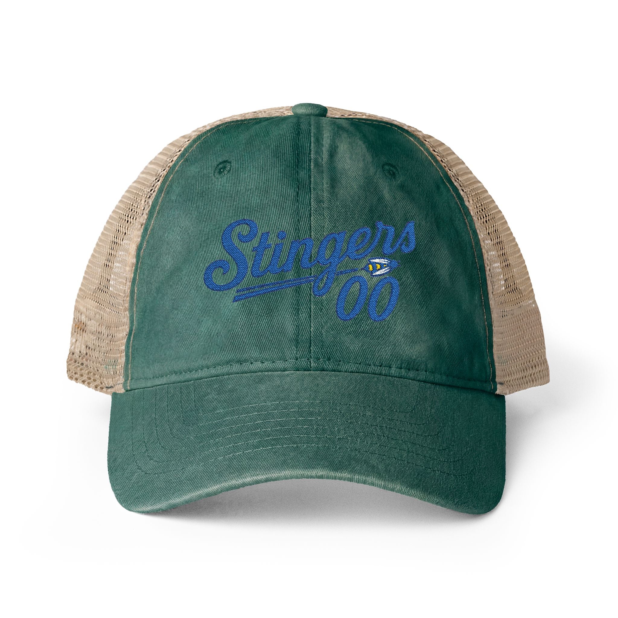 Black Leopard Print Washed Mesh-Back Cap | Noorve | Hats