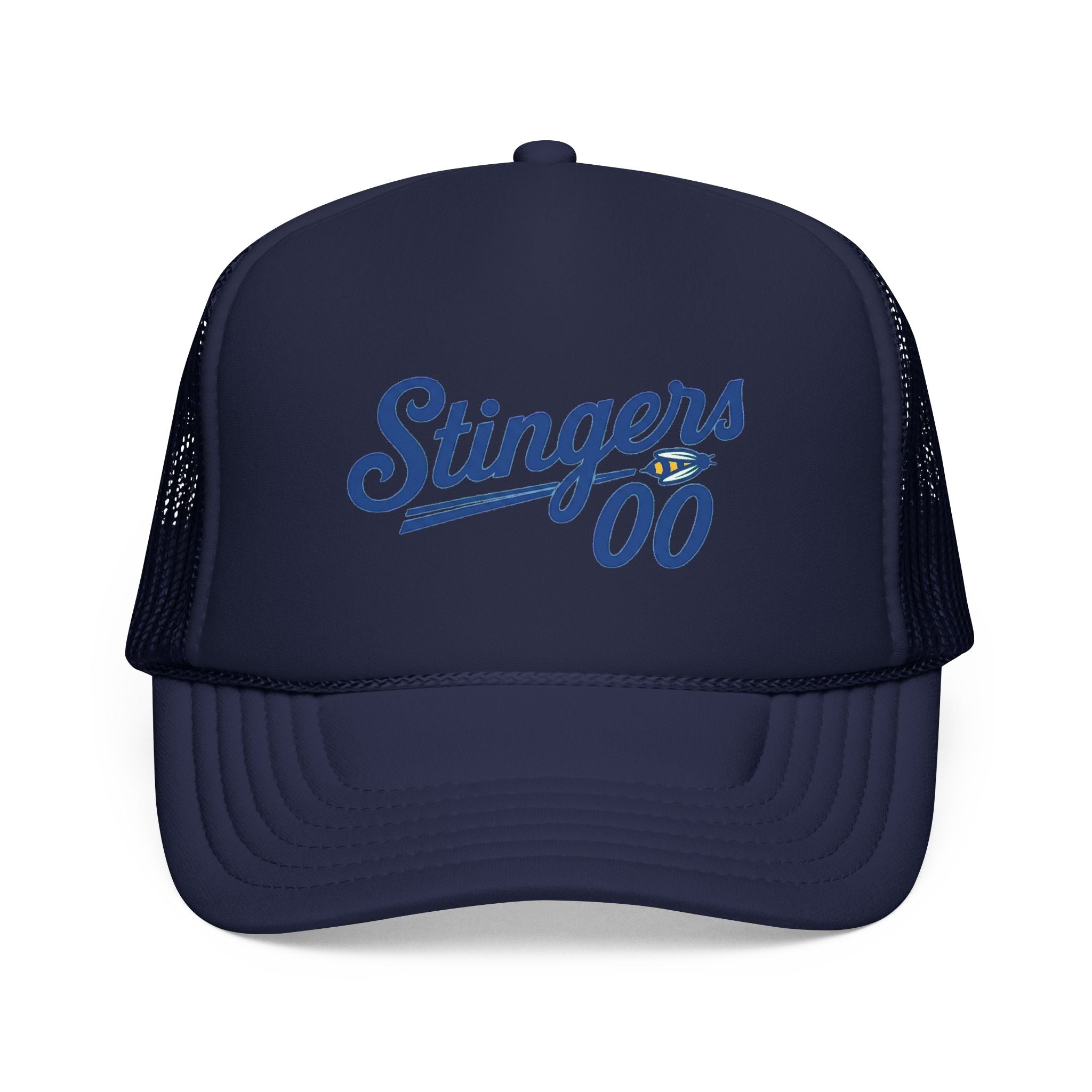 Stingers 00 Foam Trucker Hat — Retro Sports Mesh Cap | Noorve | Hats