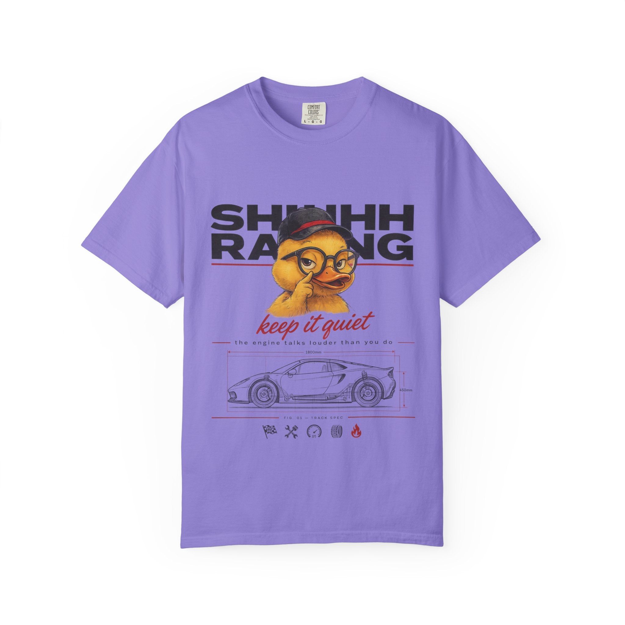Racing Shh! Keep It Quiet T-Shirt