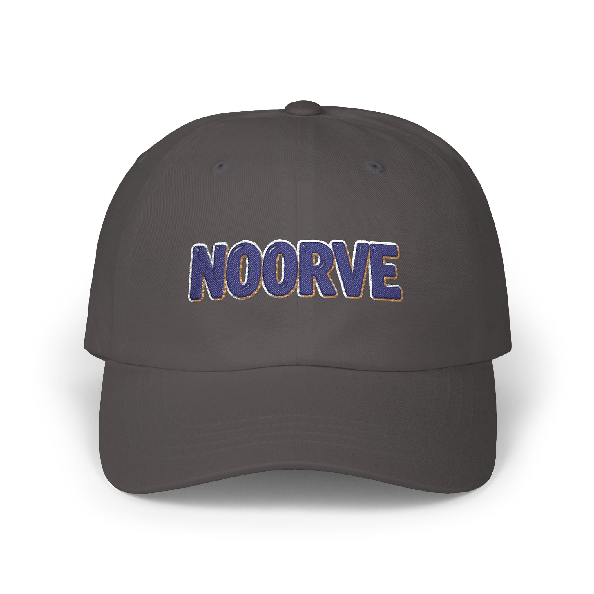 Dad Cap — Embroidered NOORVE White Classic Baseball Hat | Noorve | Hats
