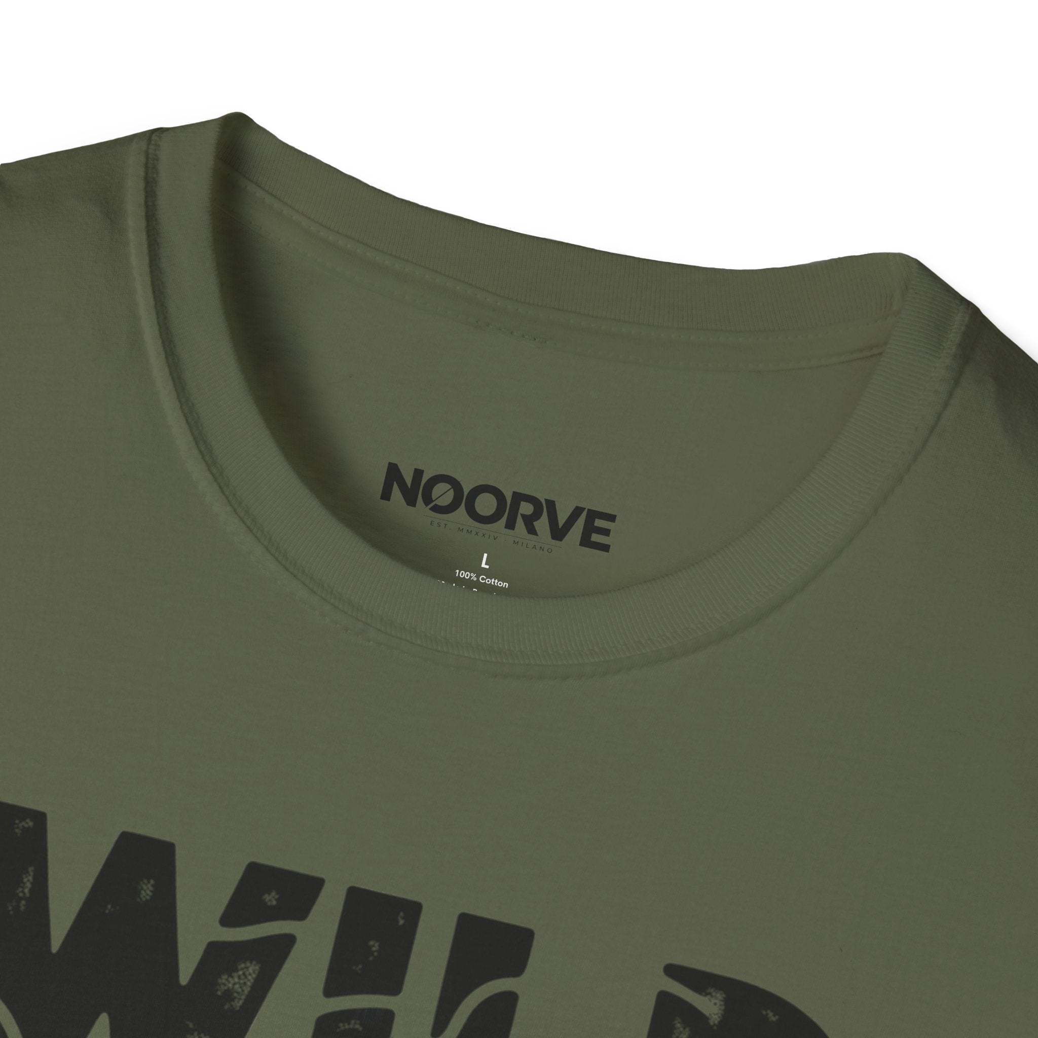 Wild Fire Graphic T‑Shirt — Bold Flame Typography Tee