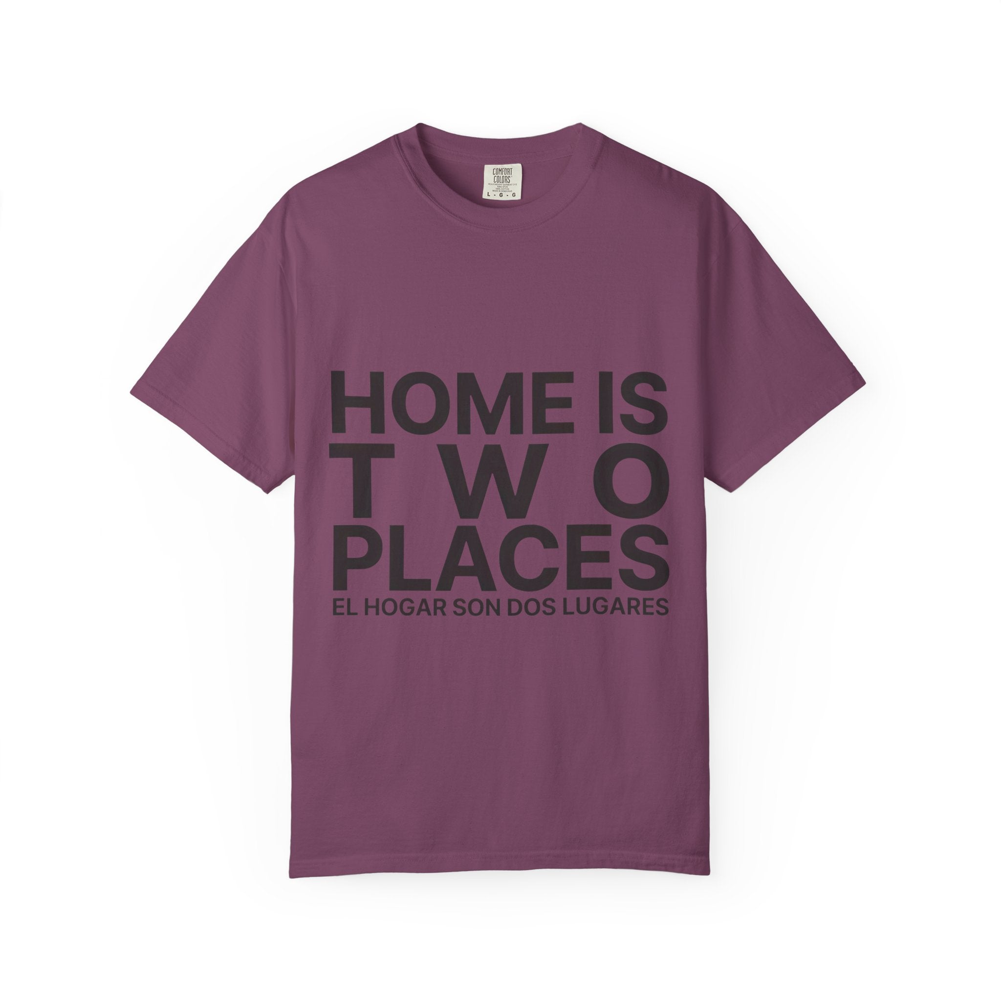 Home Is Two Places T-Shirt — First Generation, Full Heart Graphic Tee | Noorve | T-Shirt