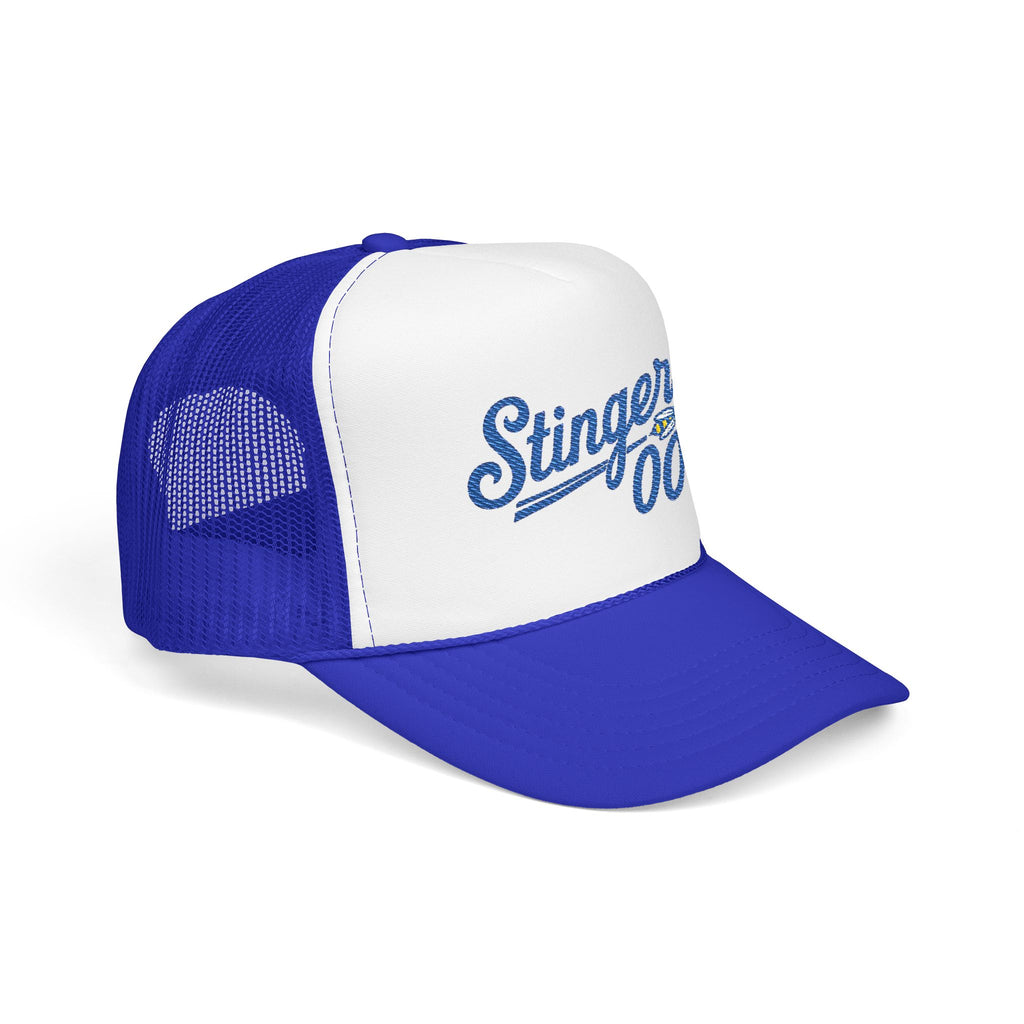 Stingers '00 Trucker Hat — Vintage Script Foam Mesh Cap