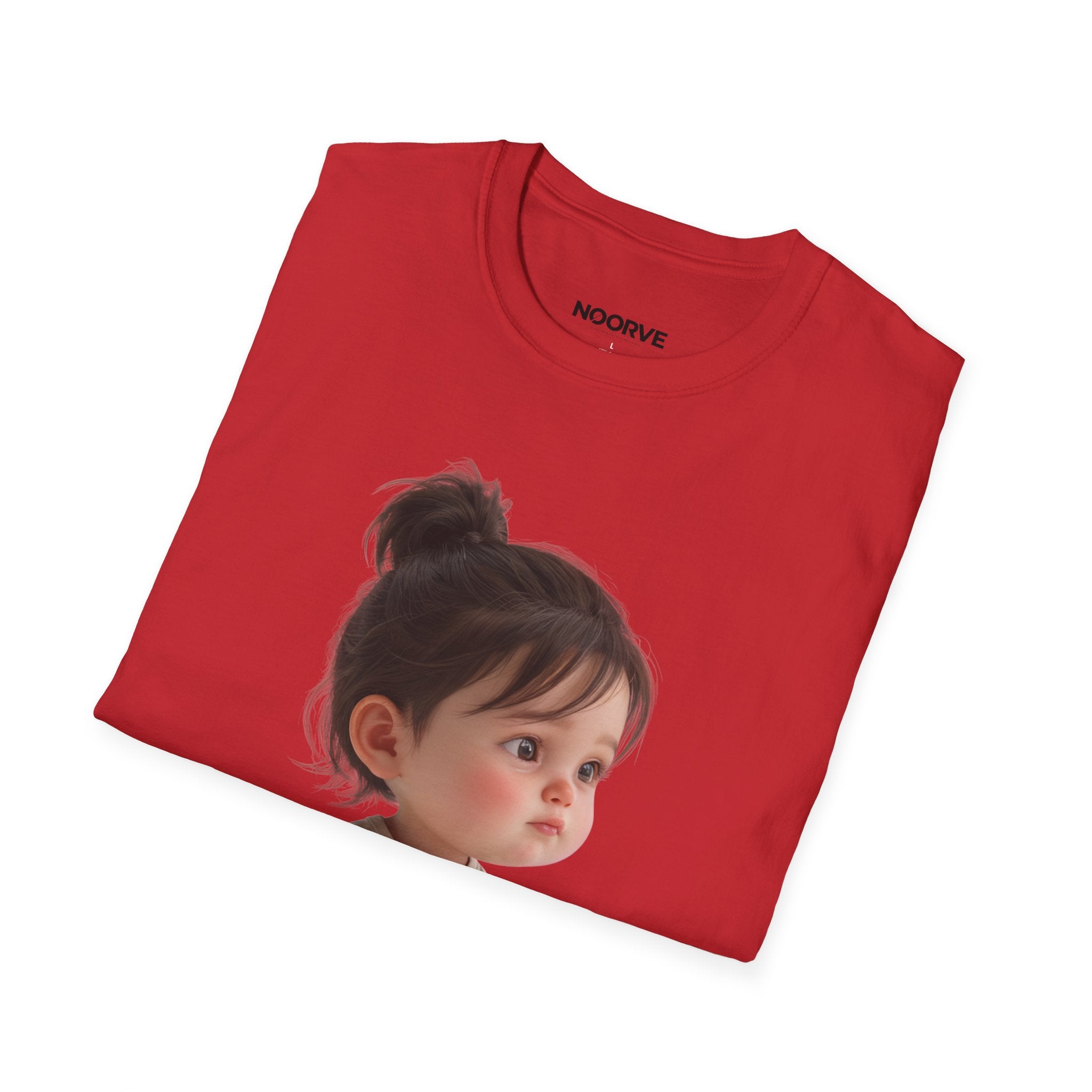 Cute Toddler Portrait T-Shirt — Adorable Baby Face Graphic Tee