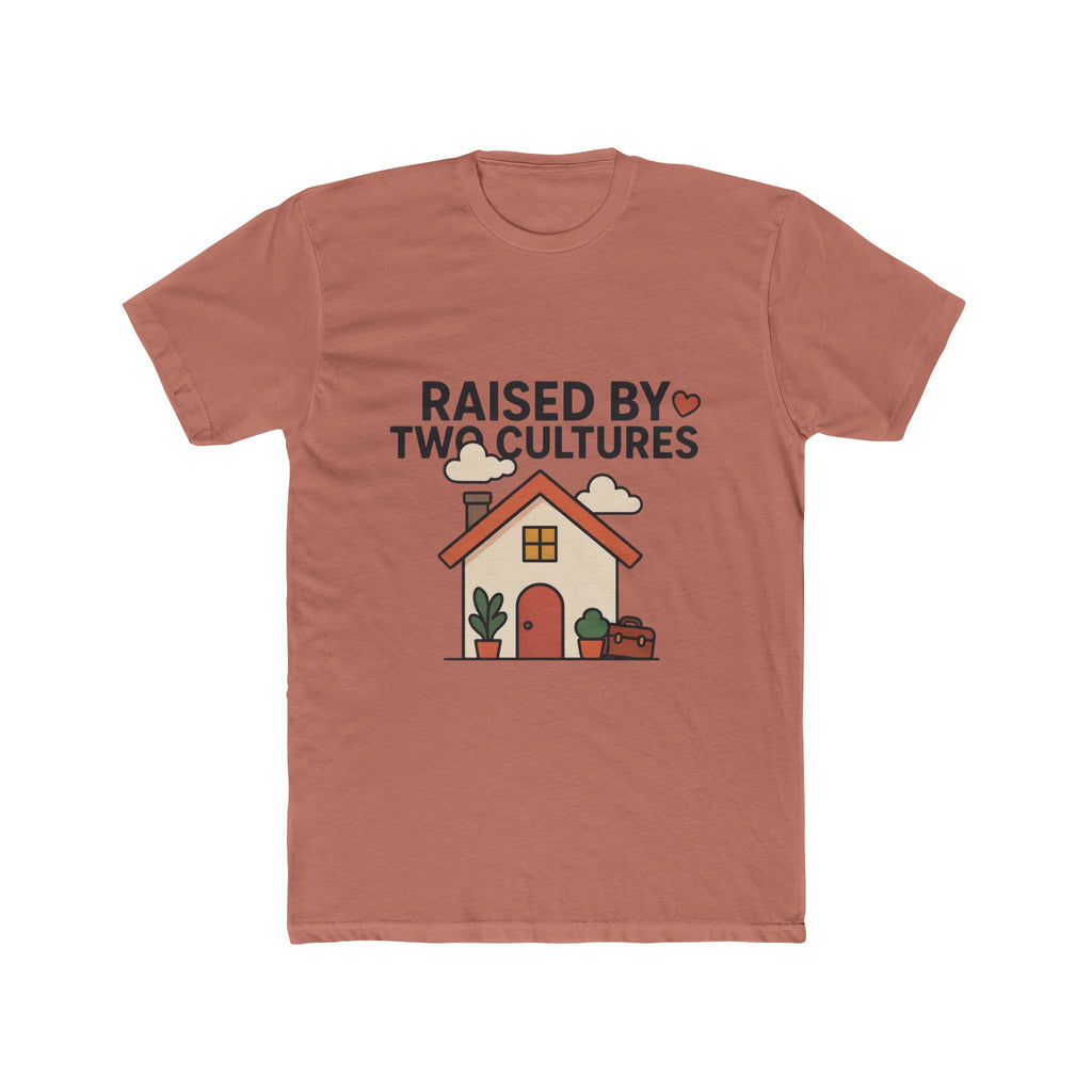 Raised by Two Cultures T-Shirt — My Accent Is The Proof Multicultural Pride Tee | Noorve | T-Shirt