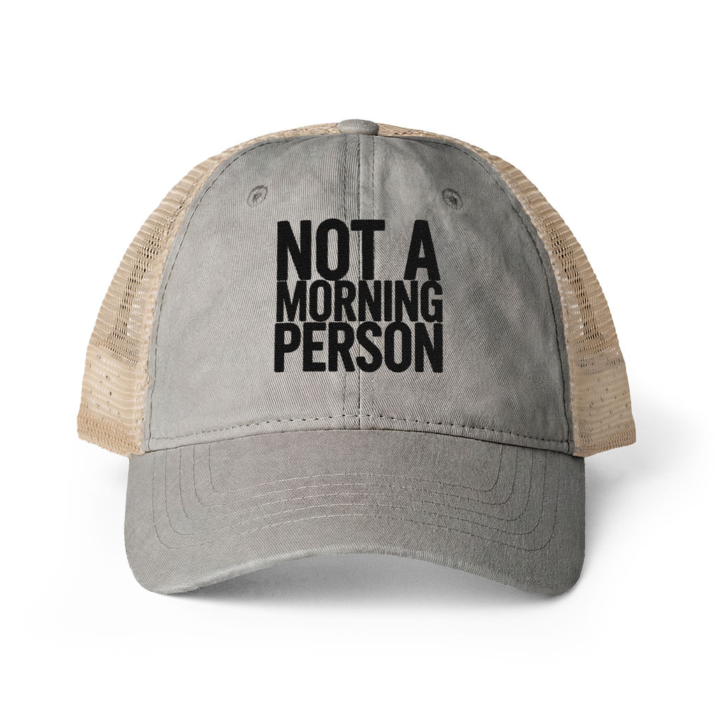 Chocolate Safari Washed Mesh-Back Cap | Noorve | Hats