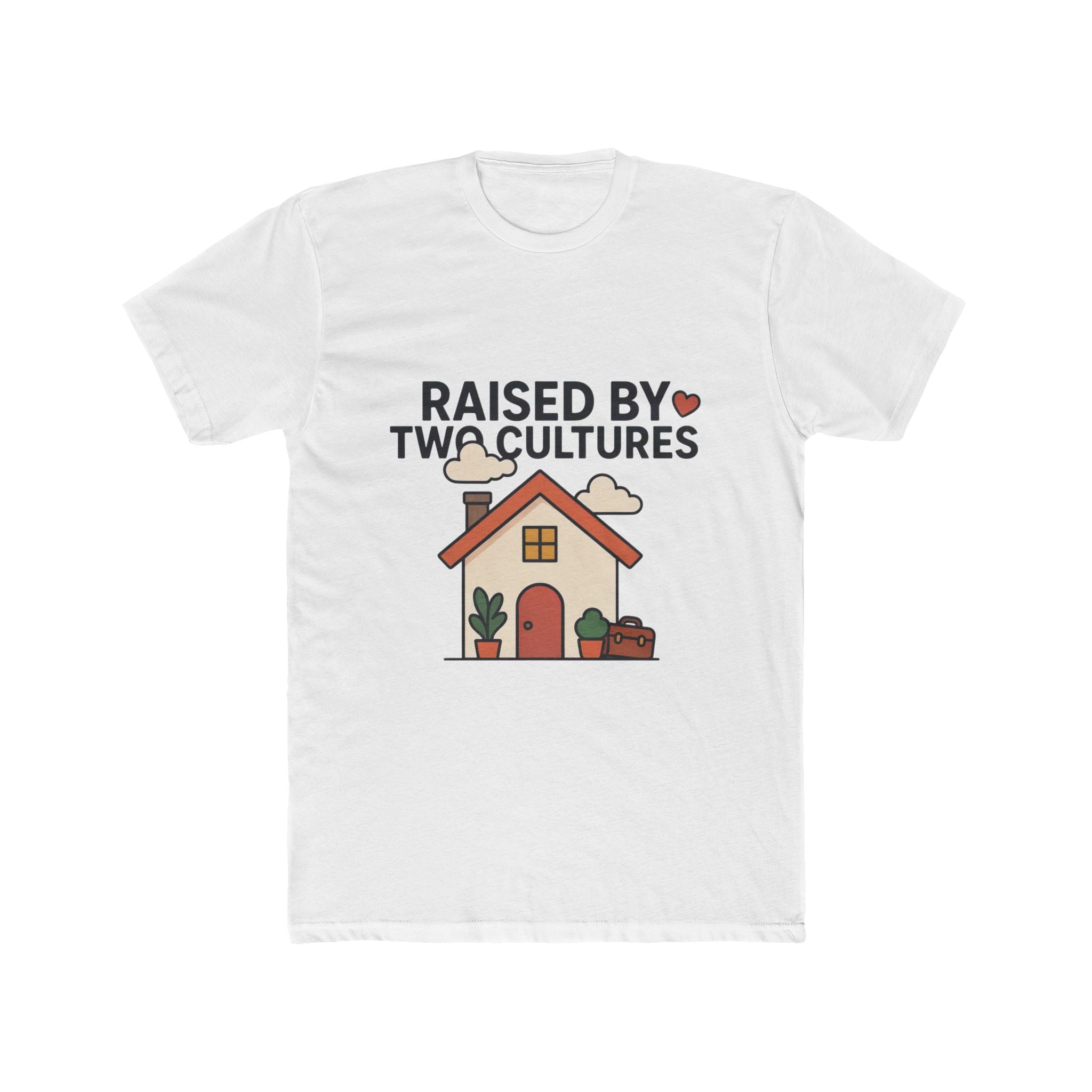 Raised by Two Cultures T-Shirt — My Accent Is The Proof Multicultural Pride Tee | Noorve | T-Shirt